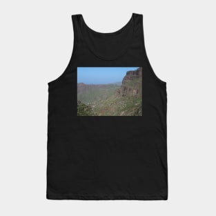 Long road on the mountain pass Tenerife Tank Top